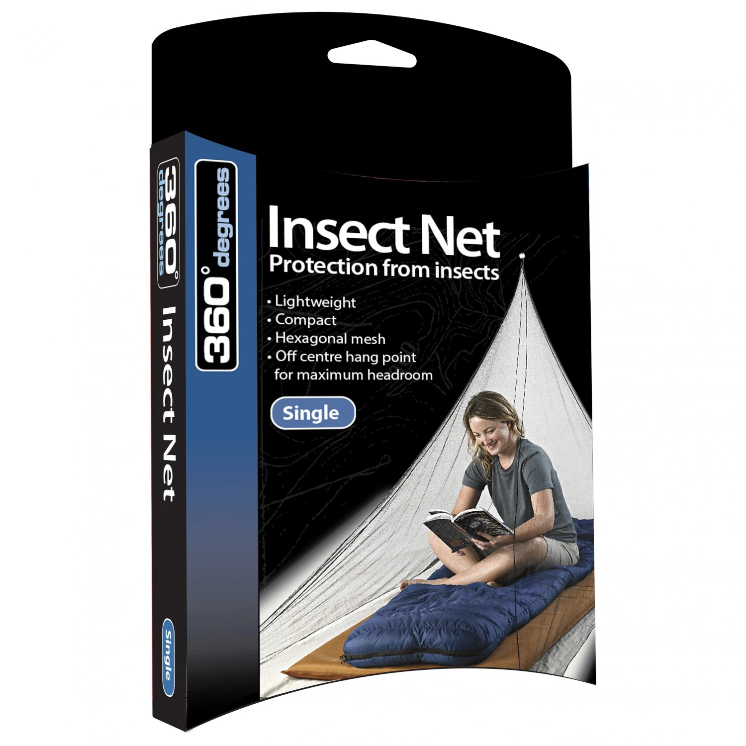 360 Degrees Mosquito Insect Net Single - Moskitonetz 1 360 Degrees Mosquito Insect Net Single - Moskitonetz