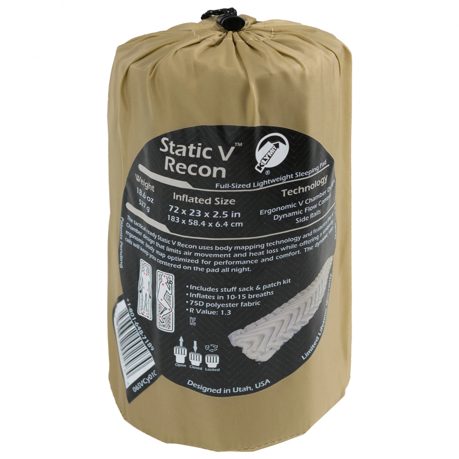 Klymit Insulated Static V Recon - Isomatte 5 Klymit Insulated Static V Recon - Isomatte – Bild 5