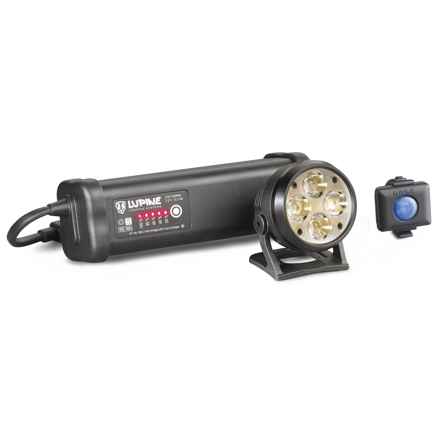 Lupine Wilma R 14 - Helmlampe 1 Lupine Wilma R 14 - Helmlampe