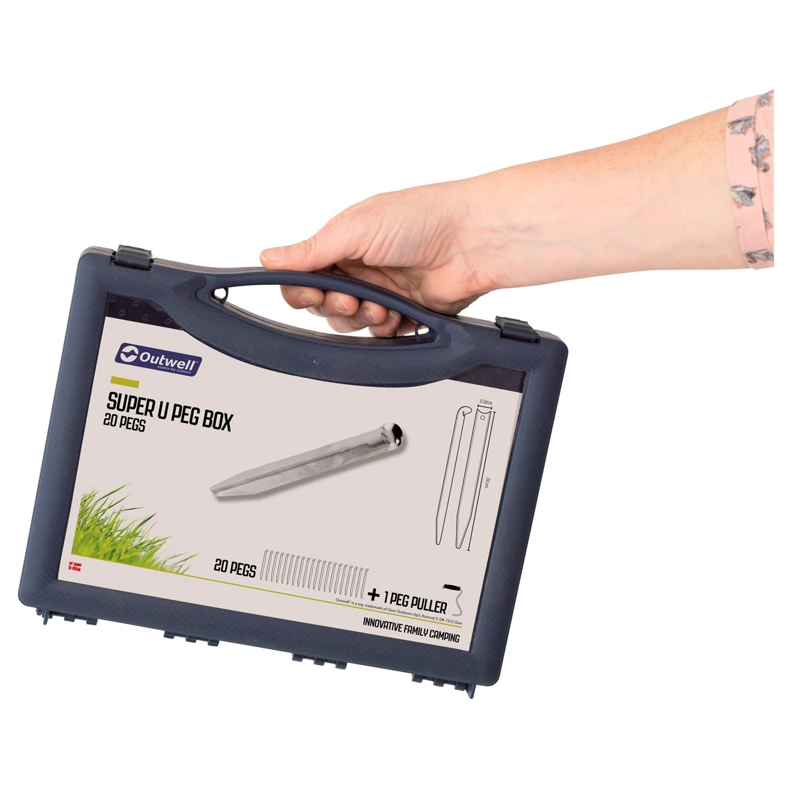 Outwell Super U-Peg Box - Zelthering 2 Outwell Super U-Peg Box - Zelthering – Bild 2