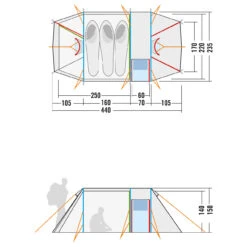 Tatonka Alaska 3 DLX - 3-Personen Zelt 23 Tatonka Alaska 3 DLX - 3-Personen Zelt -Outwell Verkaufs-Shop tatonka alaska 3 dlx 3 personen zelt detail 12