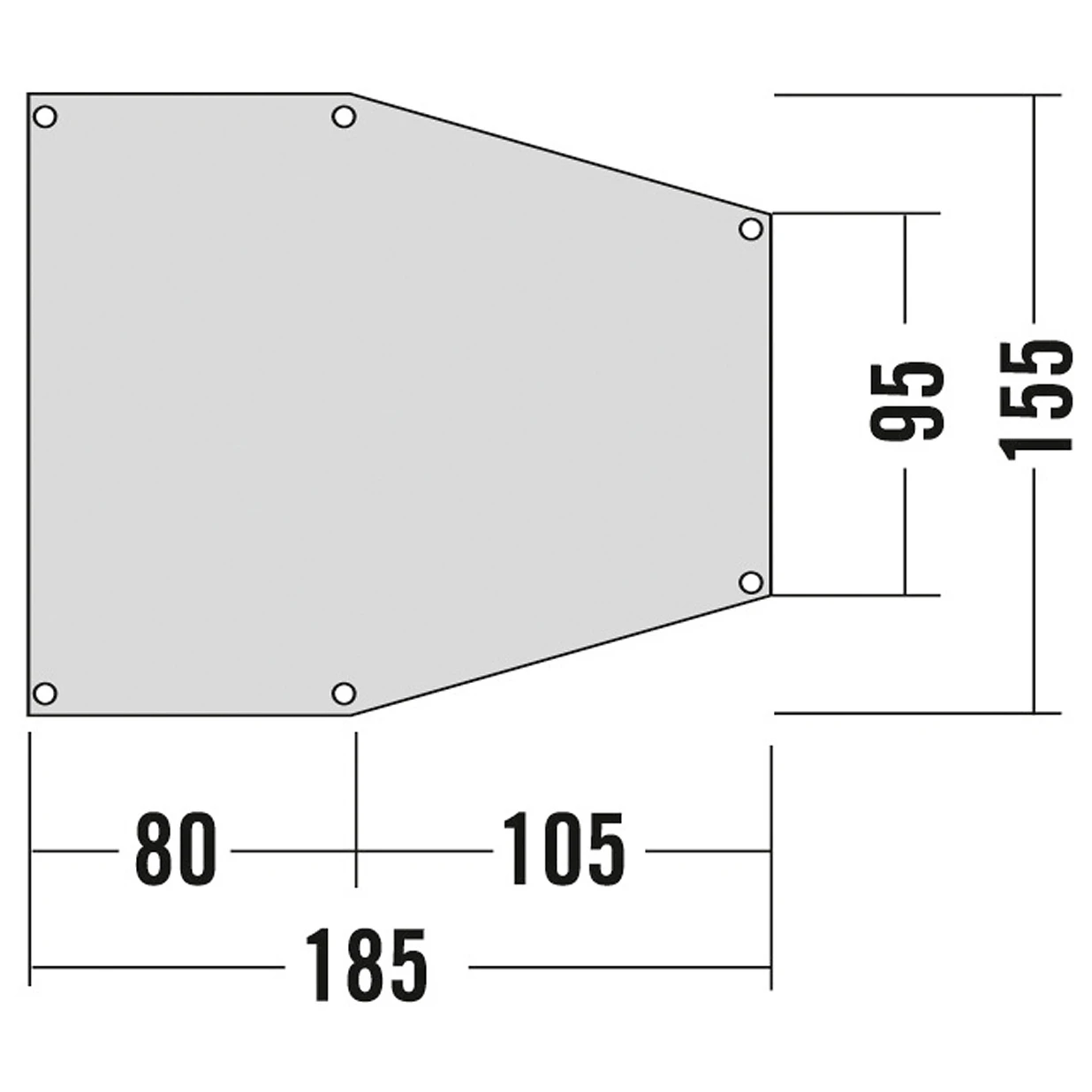 Tatonka Apsidenunterlage 2 - Zeltunterlage 2 Tatonka Apsidenunterlage 2 - Zeltunterlage – Bild 2